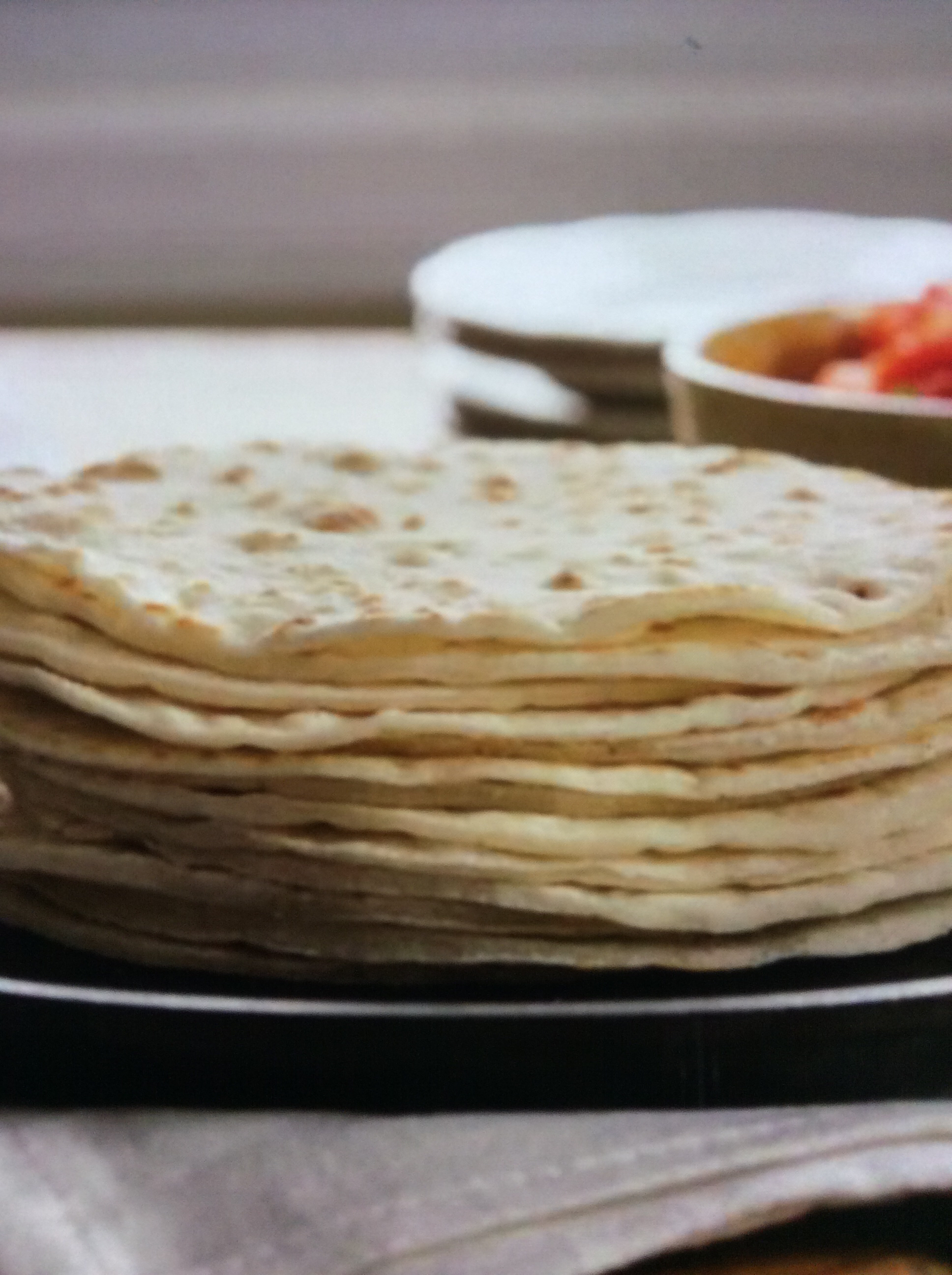 Gluten free flour tortillas 