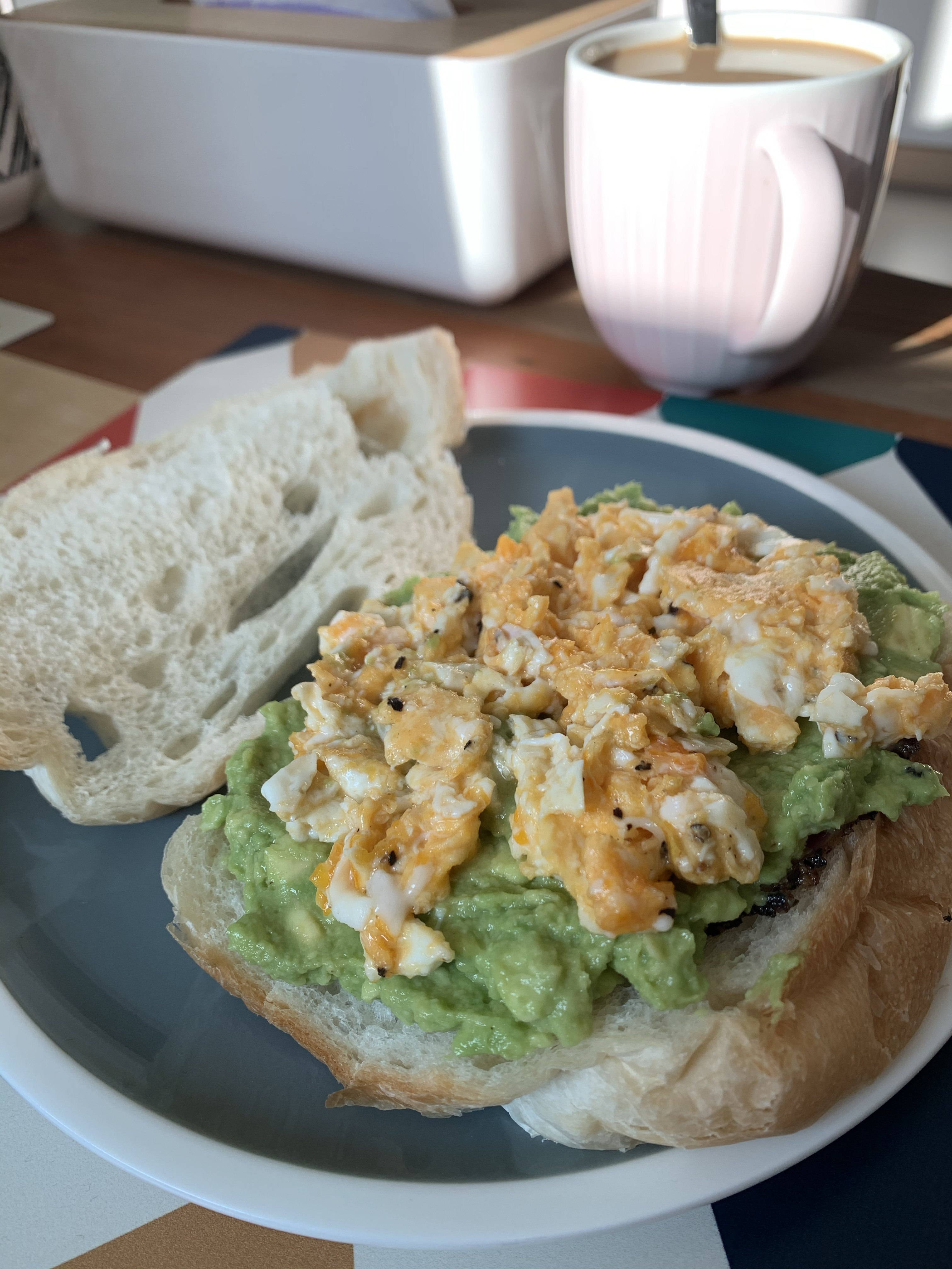 Avocado egg toast
