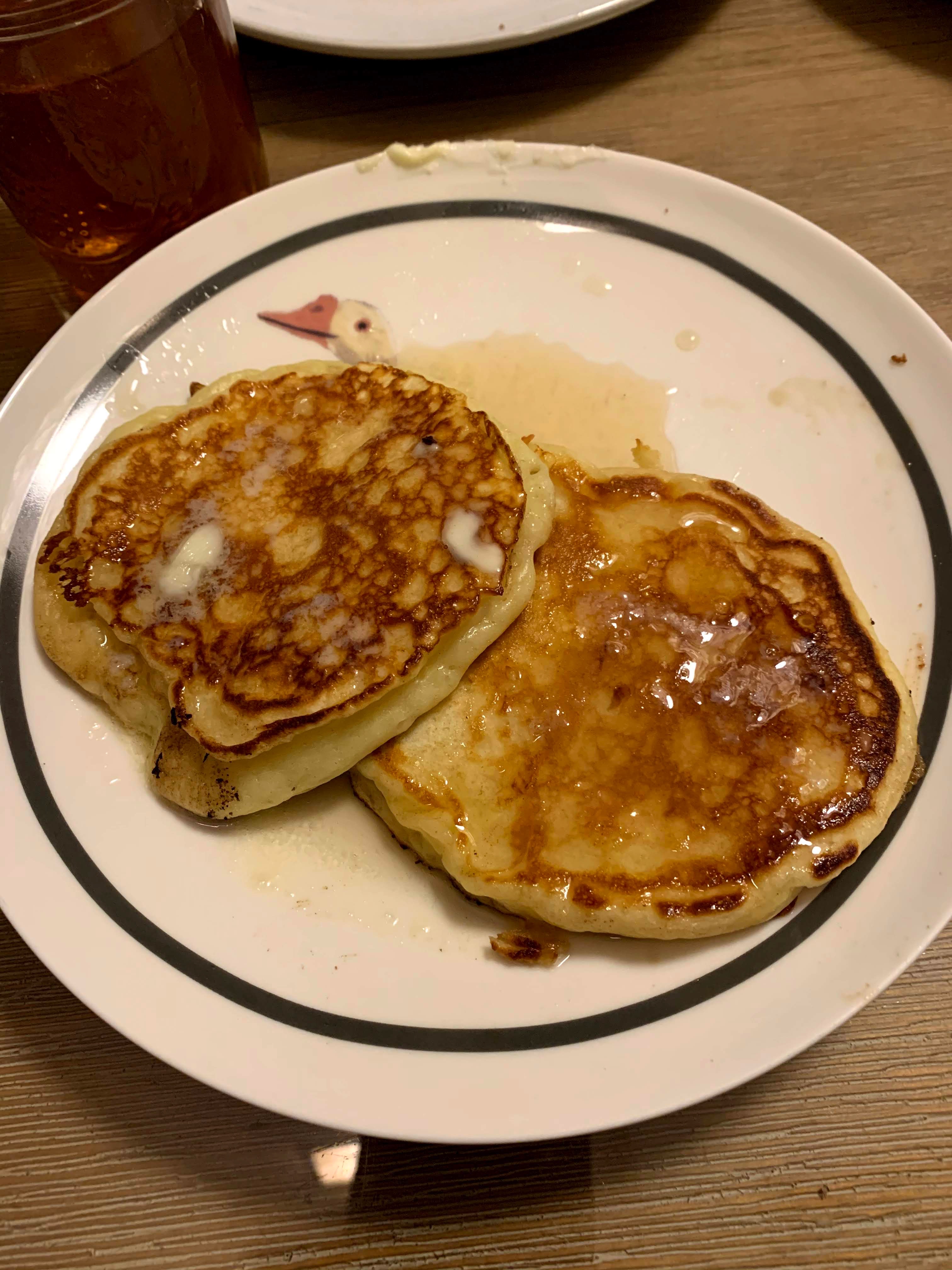 Eli’s Sunday pancakes
