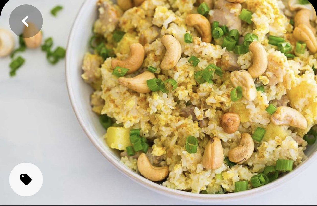 Cashew rice 
