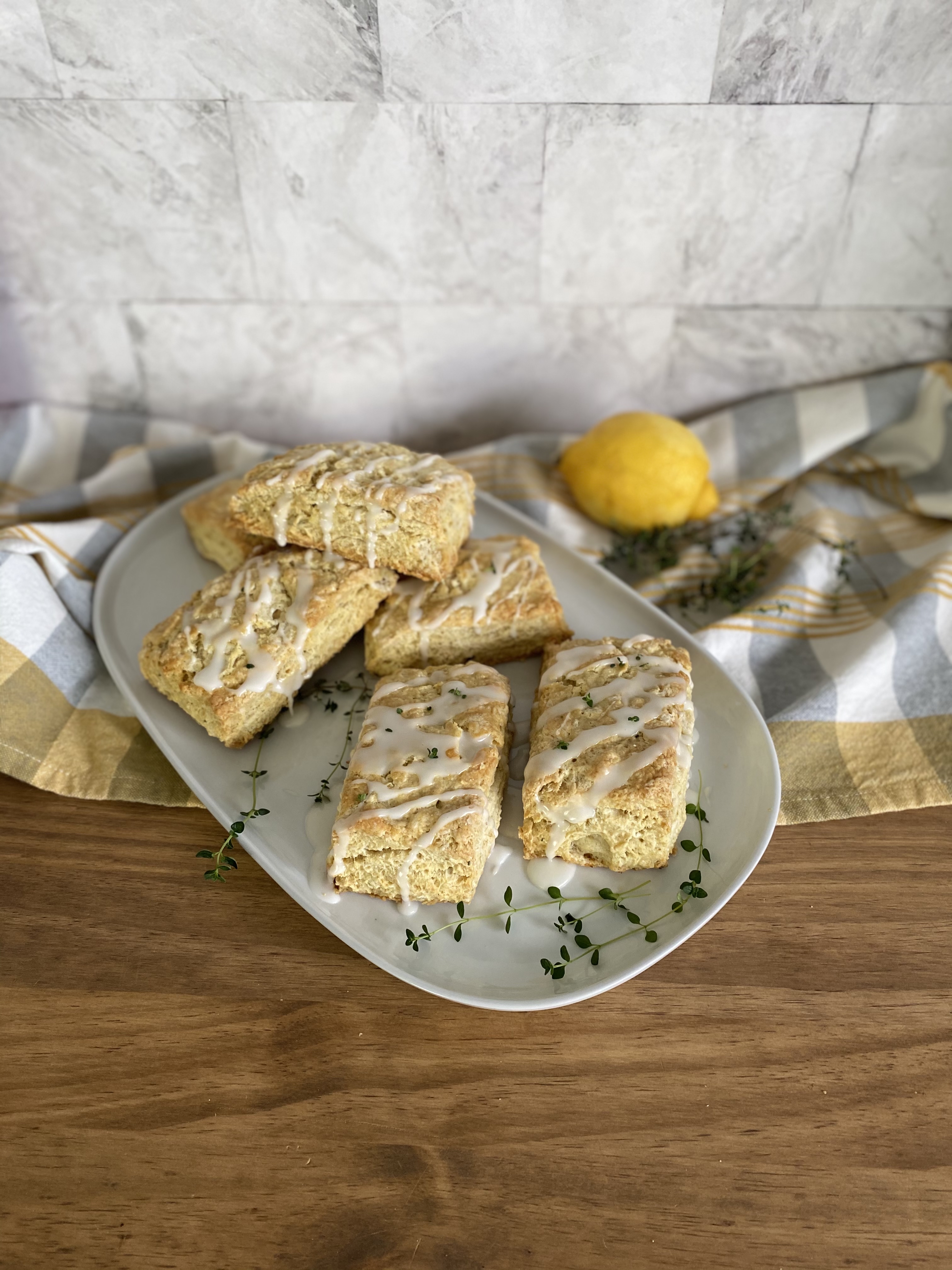 Lemon Thyme Scones