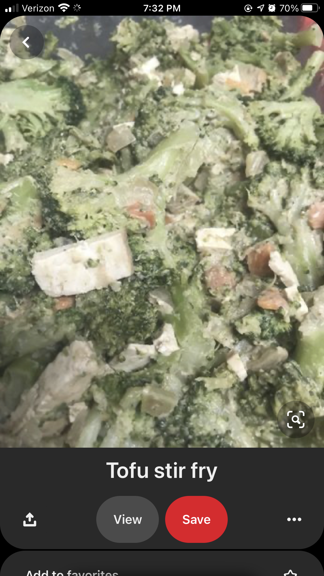 Stir fry
