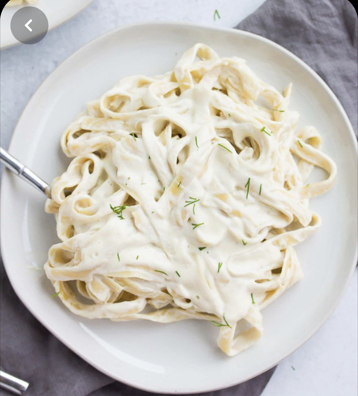 Cashew alfredo