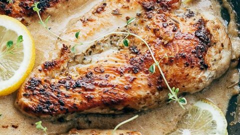 Creamy Lemon Thyme Chicken