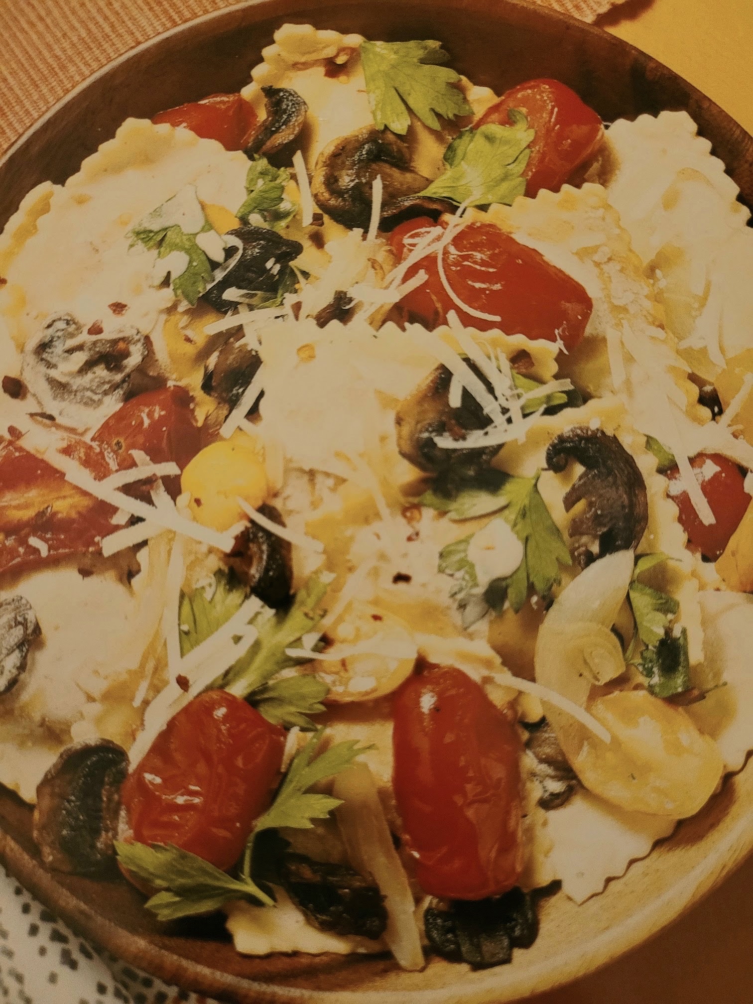 Creamiest Mushroom Ravioli