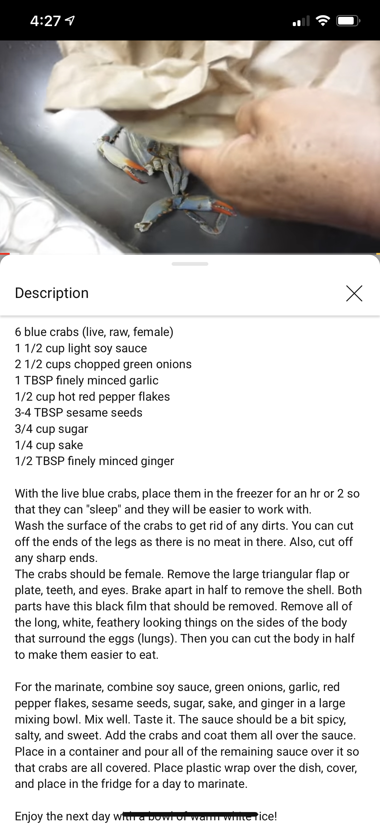 Crabs