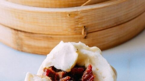 Steamed BBQ Pork Buns (Char Siu Bao)