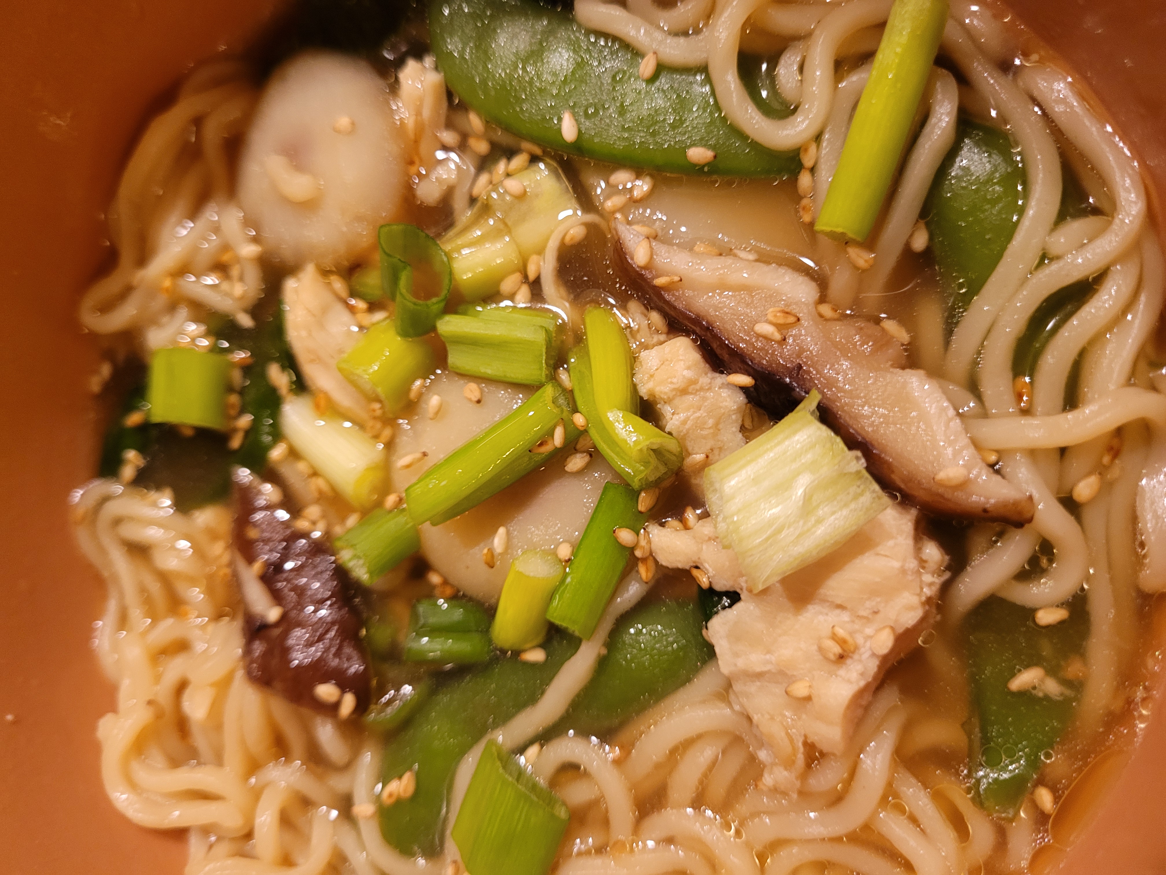 One Pan Ginger-Garlic Chicken Ramen