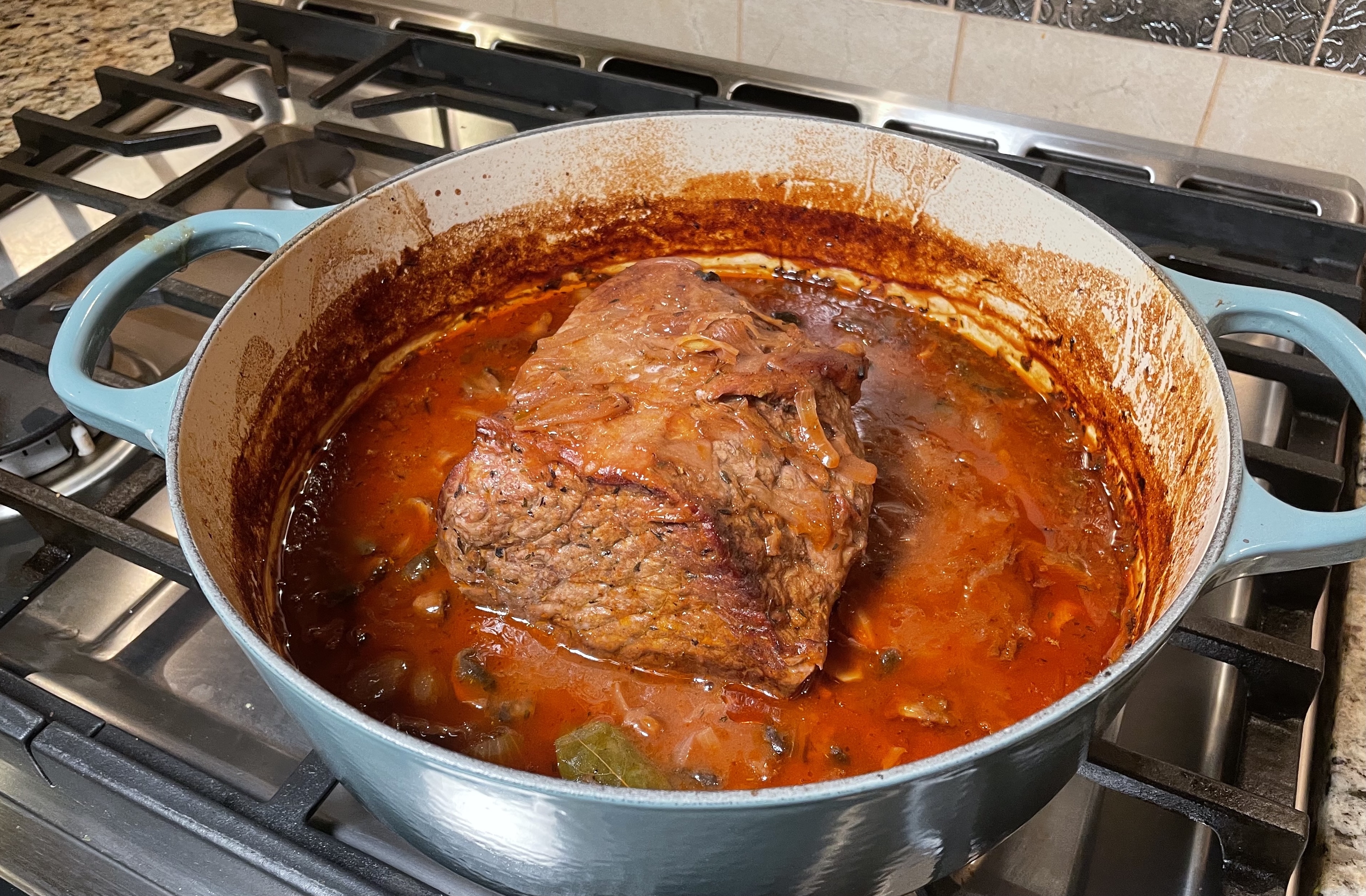 Pot Roast with Mushroom Gravy
