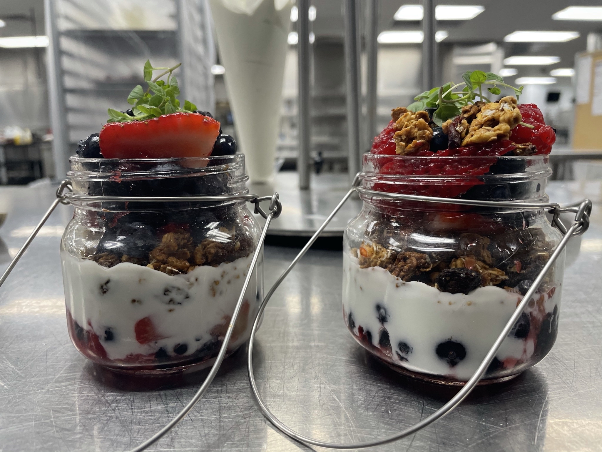 Mascerated Berry Parfait