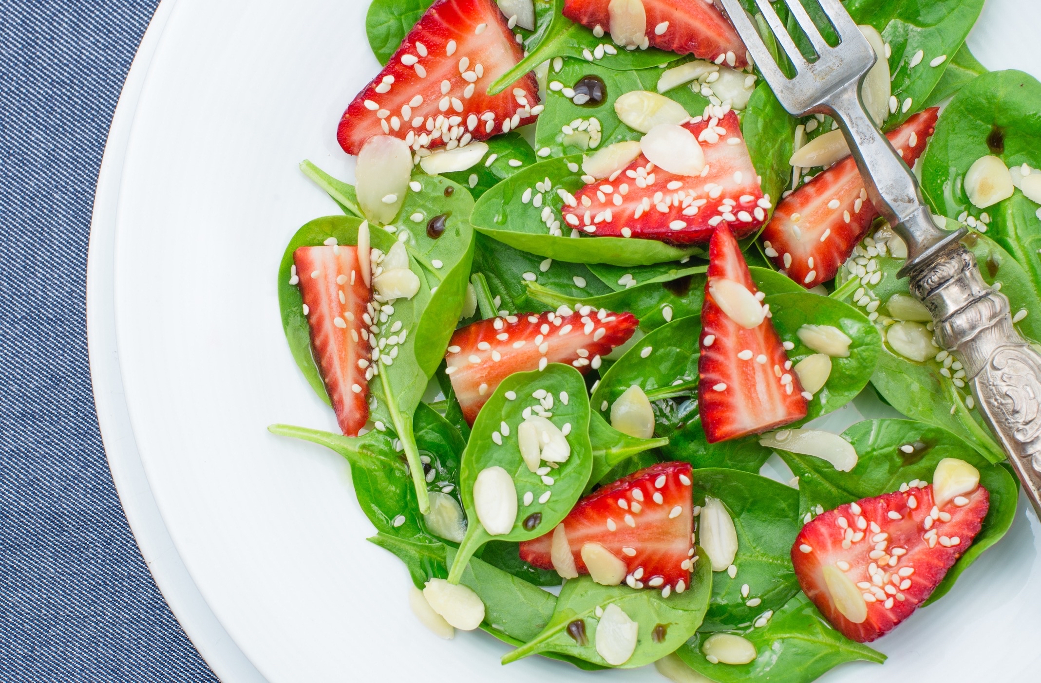 Strawberry Spinach Salad I