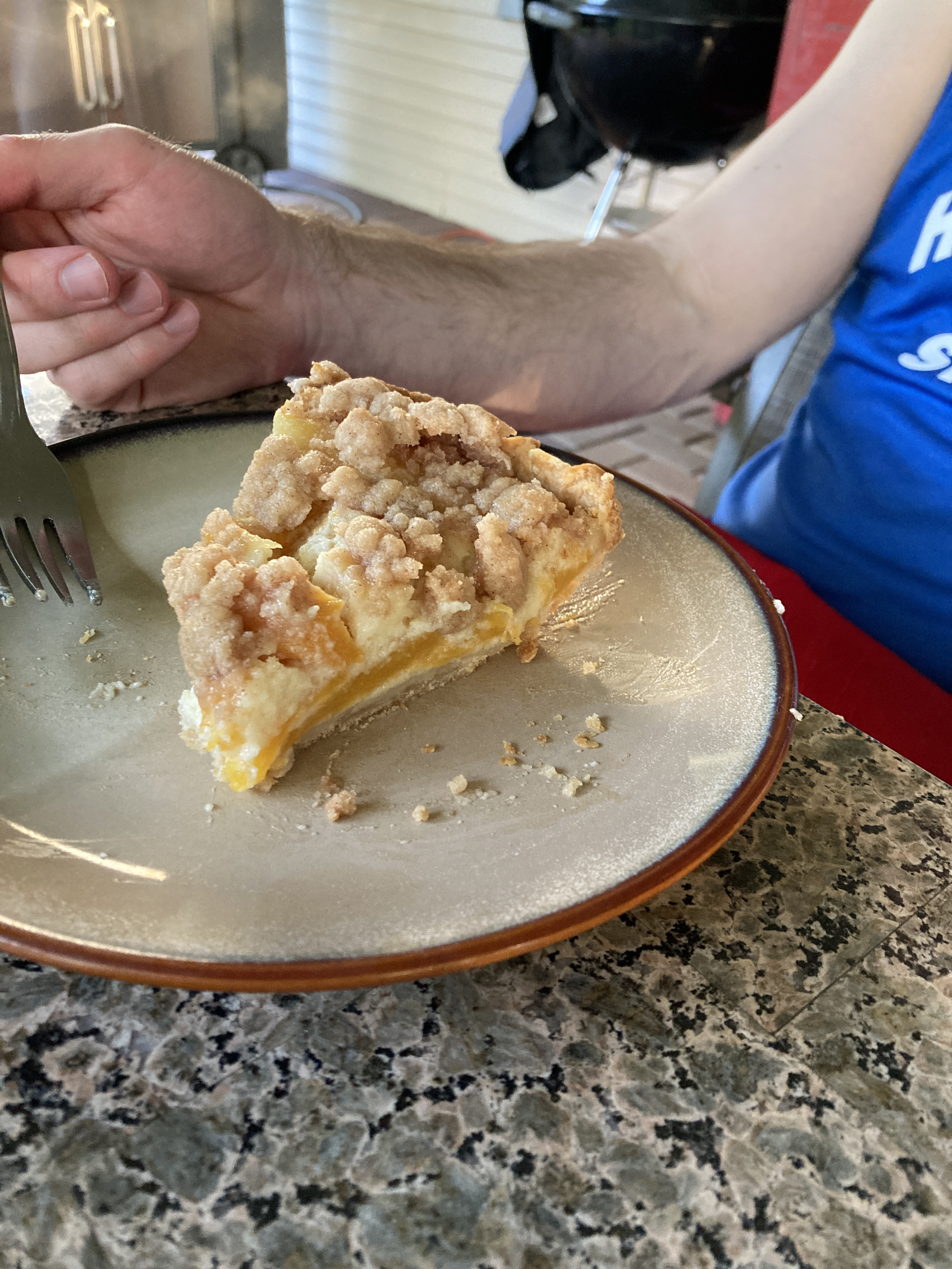 Peach Cream Pie