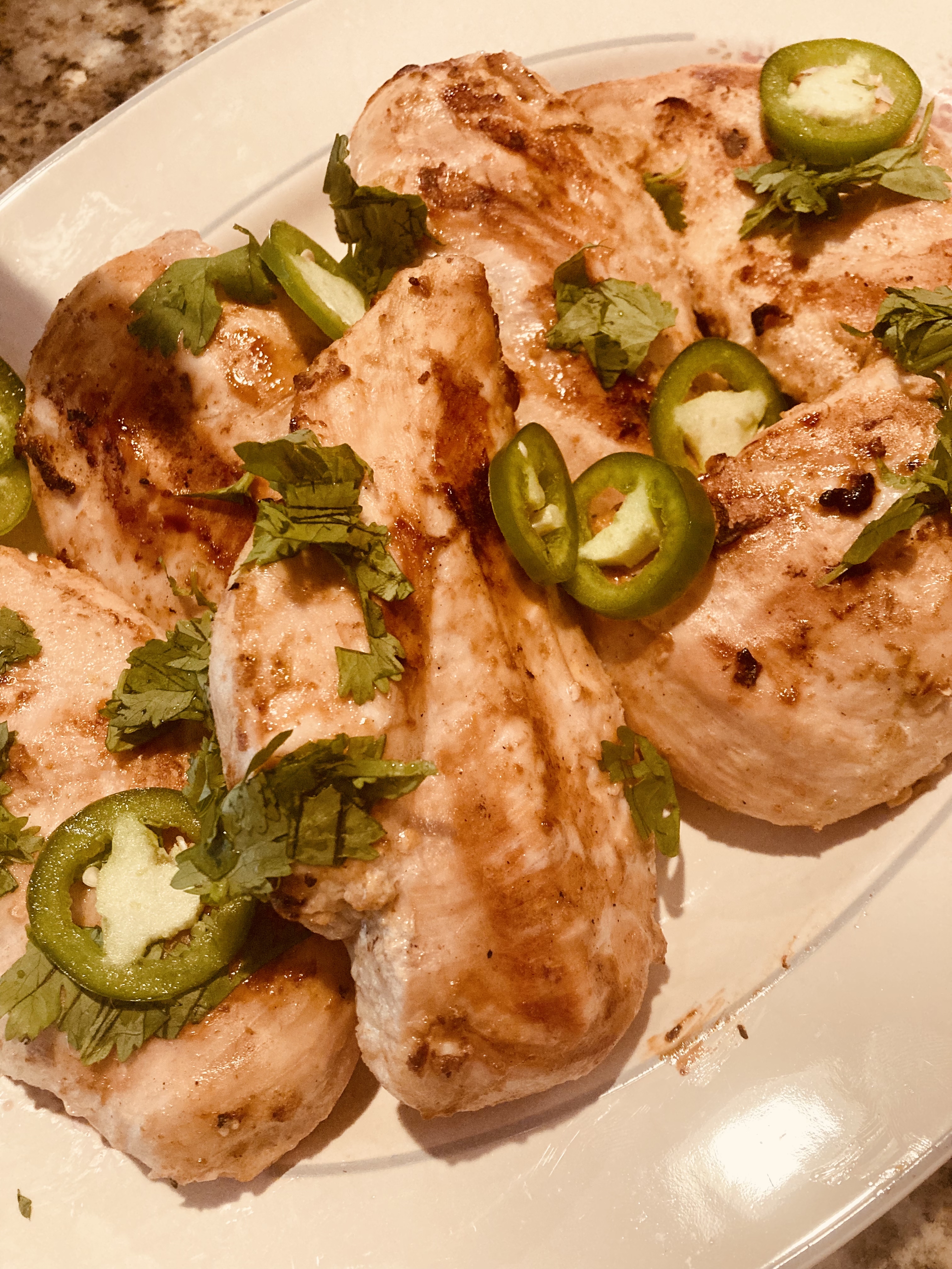 Coconut Lime Grilled Chicken