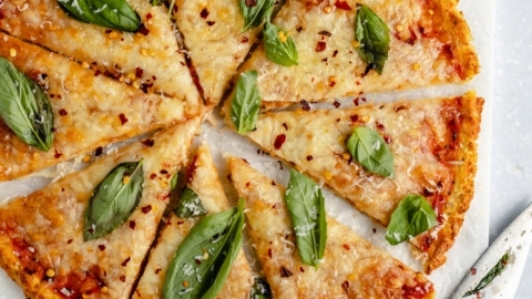 Cauliflower Pizza Crust
