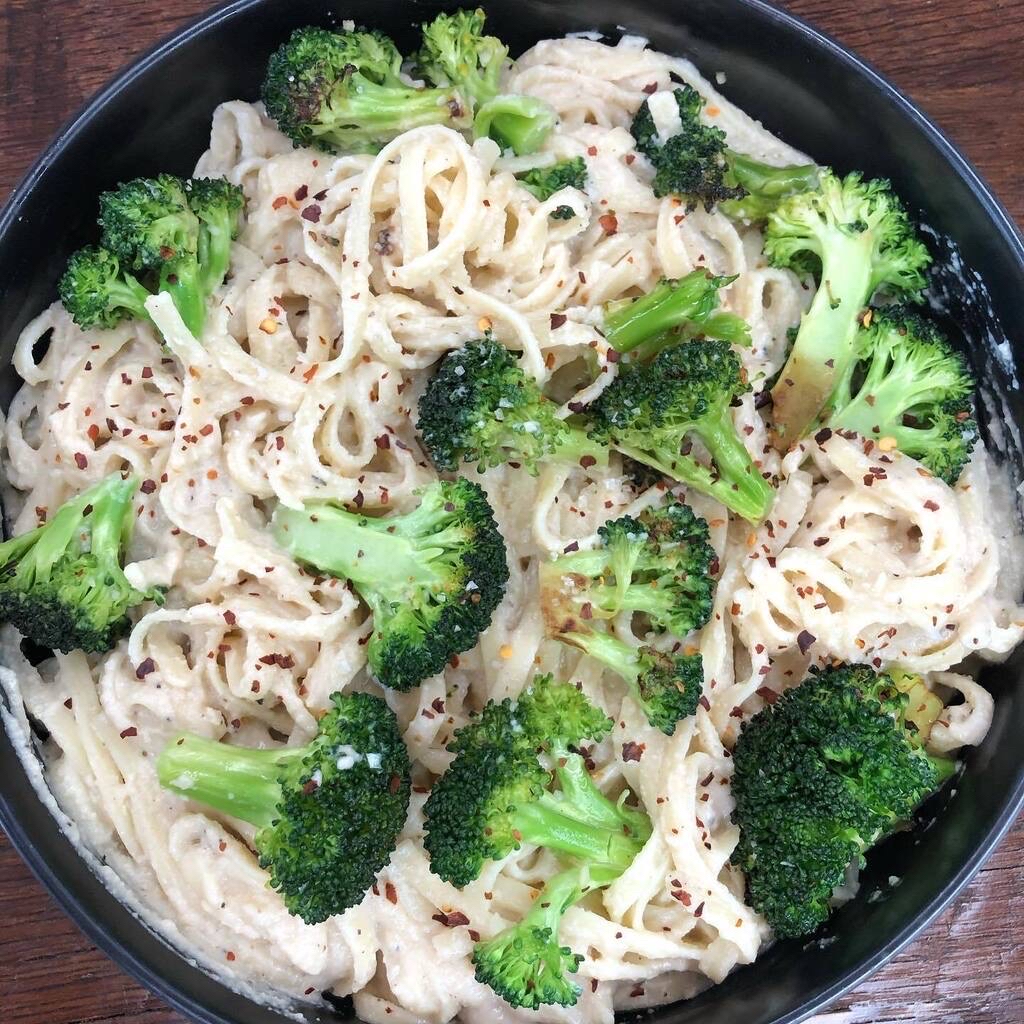 Creamy Broccoli Alfredo (Gluten Free/Non-Dairy)
