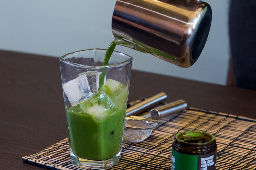Matchata (Matcha Horchata)