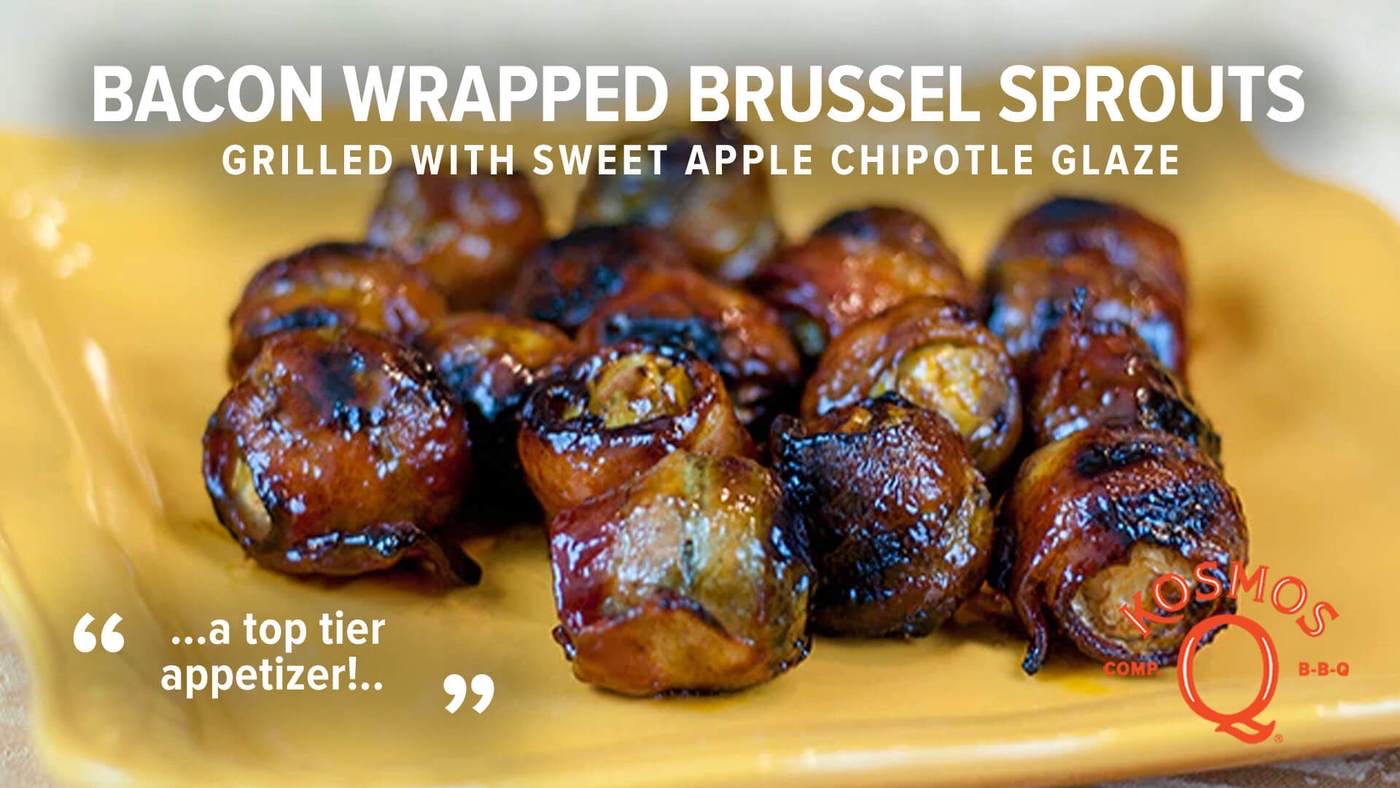 Bacon wrapped Brussel sprouts