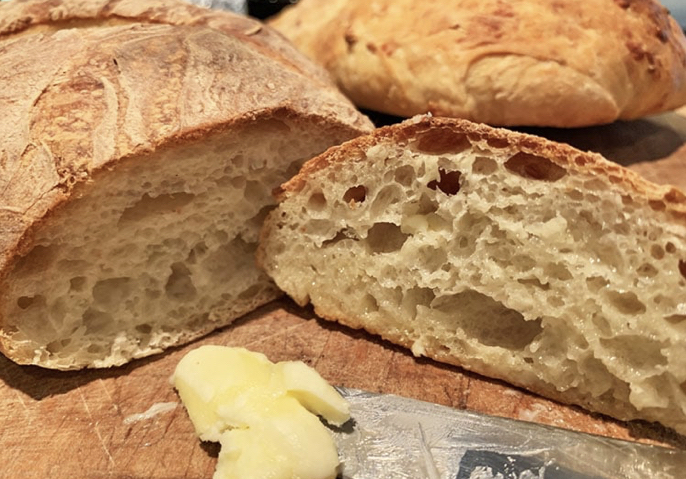 Easy Crusty Bread