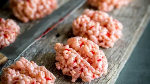 Rice Krispies Treat Marshmallow Brains