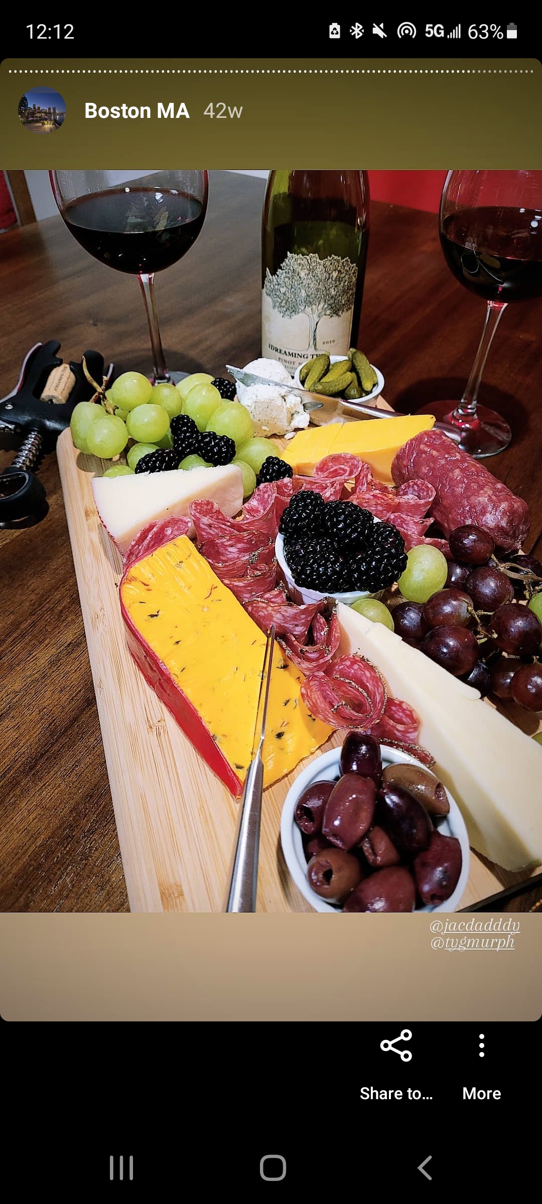 Four Cheese Charcuterie Board