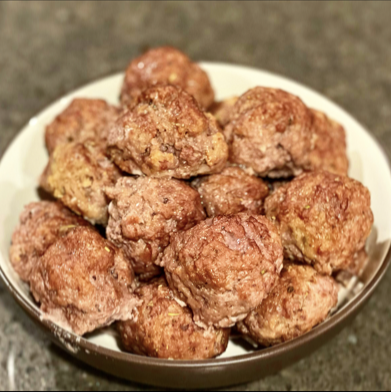 Weeknight Bison Meatballs 