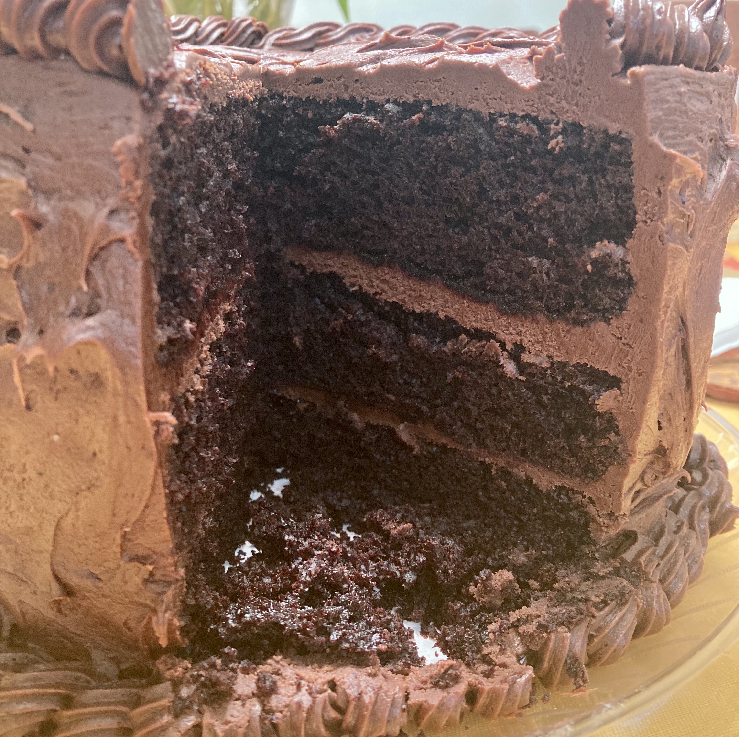 The Most Amazing Chocolate Cake
