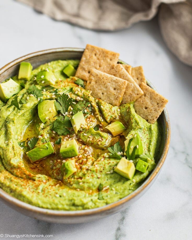 Paleo Avocado Hummus