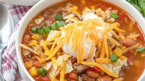 Crock Pot Taco Soup