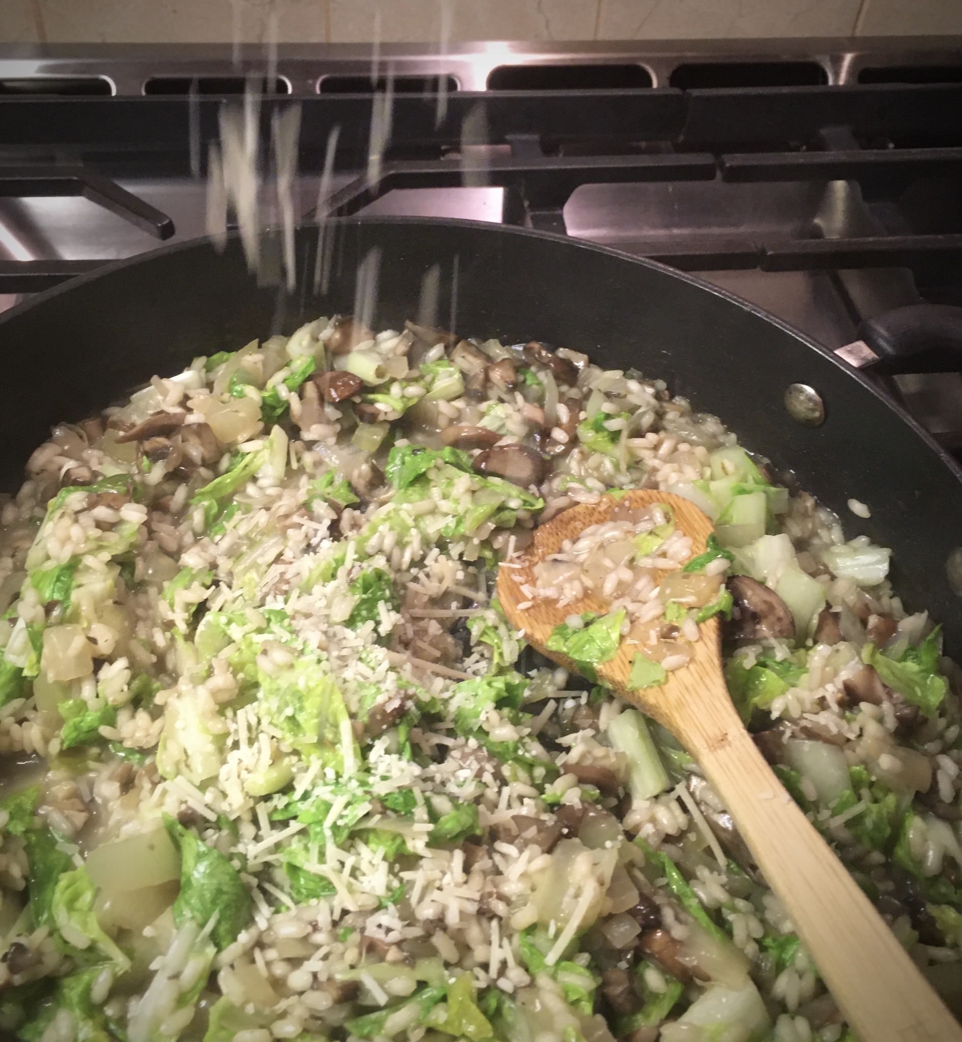 Risotto with Greens