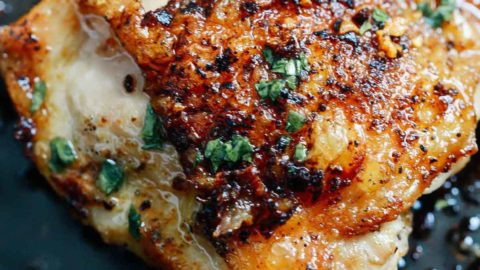 Garlic Butter Chicken Thighs