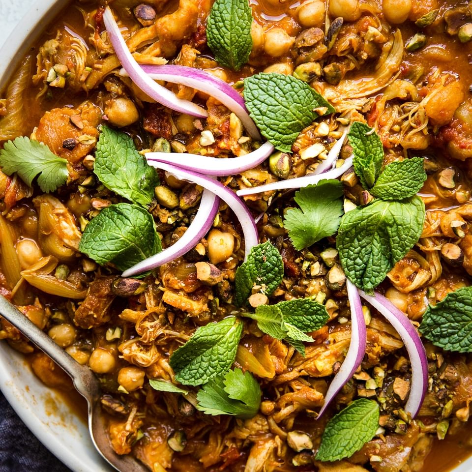 Instant Pot Chicken Tagine