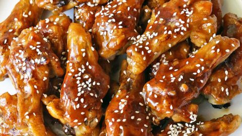 Oven-Baked Teriyaki Chicken Wings