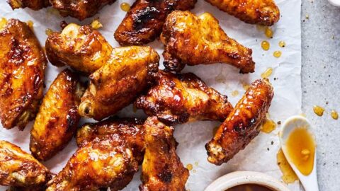 Honey Garlic Jerk Chicken Wings