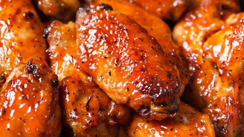 Slow Cooker Honey Buffalo Wings