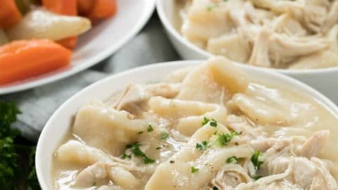 Old Fashioned Chicken and Dumplings