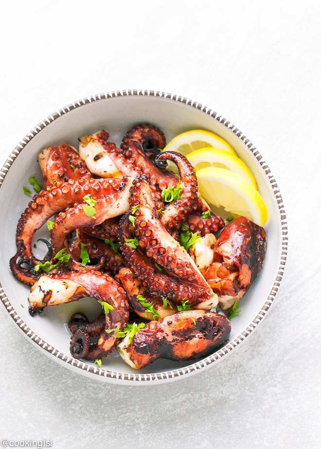 EASY GRILLED OCTOPUS RECIPE