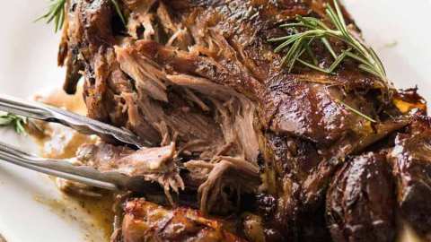 Slow Roast Leg of Lamb
