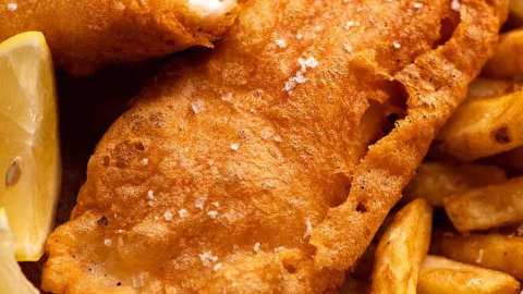 Crispy Beer Battered Fish