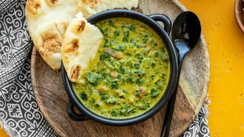 Indian Style Creamed Spinach