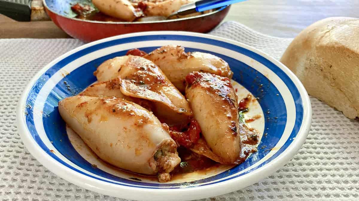 Italian Stuffed Calamari Recipe