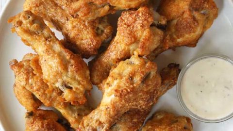 Parmesan Chicken Wings