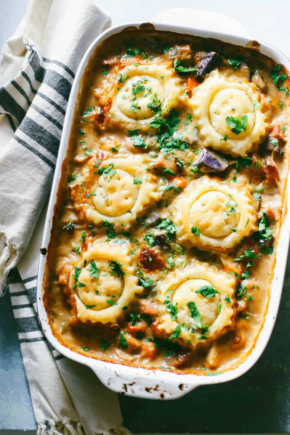Chicken Pot Pie Casserole