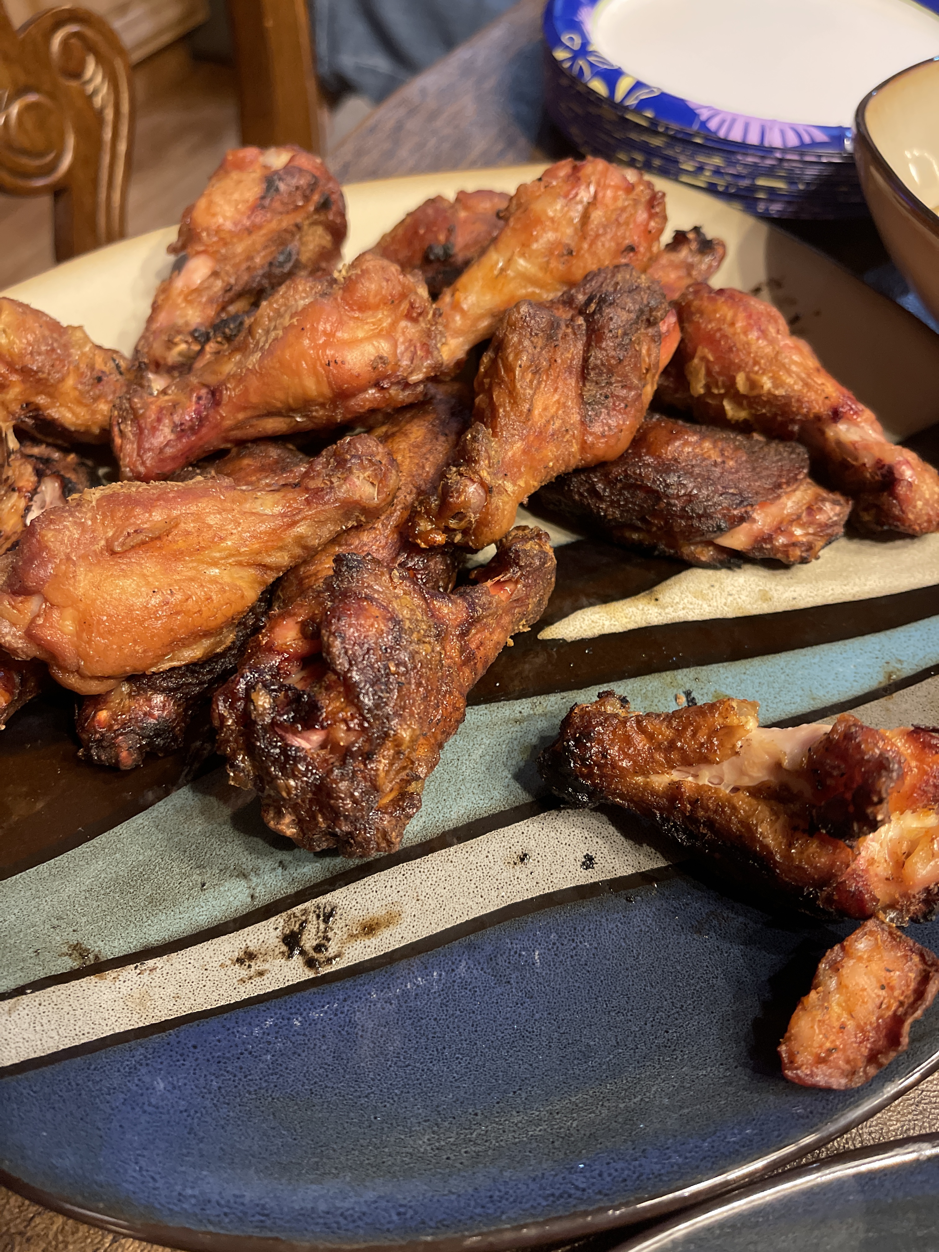 Smoked Crispy Chicken Wings