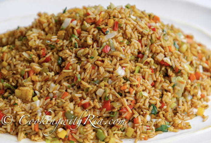 Trini Veggie Fried Rice 