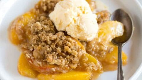 Peach Crisp