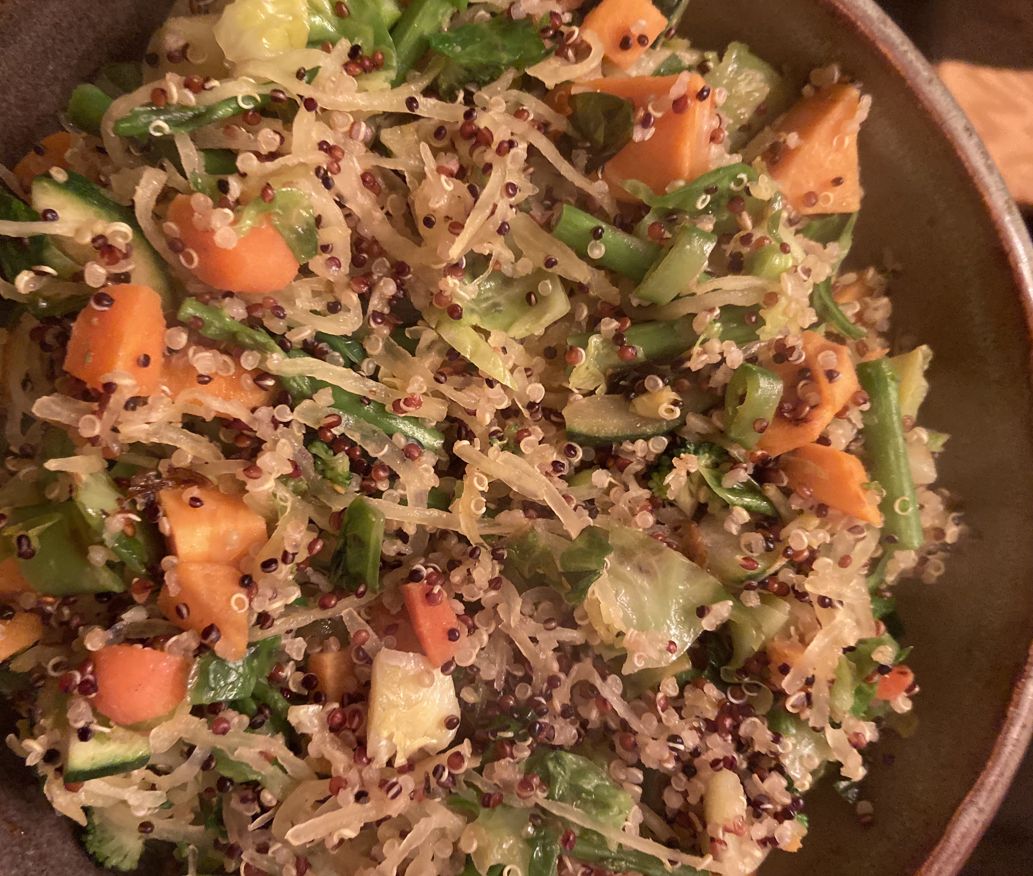 Coconut Amino Vegetable Bowl