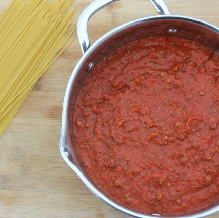 Homemade Italian Spaghetti Sauce Recipe
