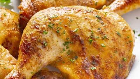 Baked Chicken Leg Quarters (Crispy, Juicy, & Easy!)