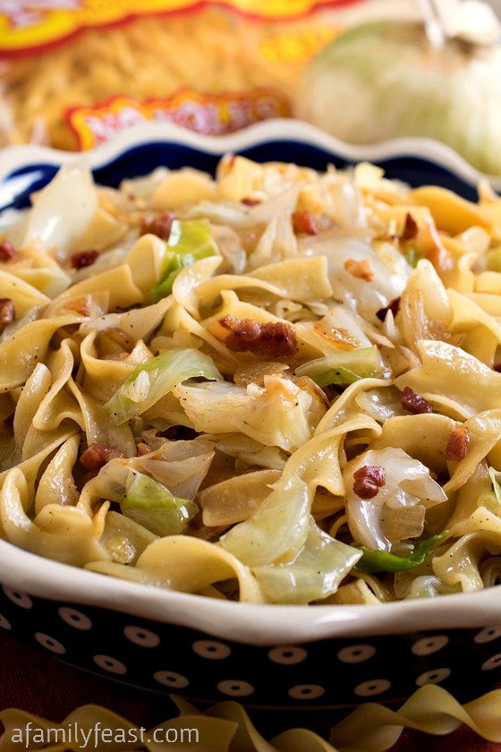 Haluski (Fried Cabbage and Noodles)