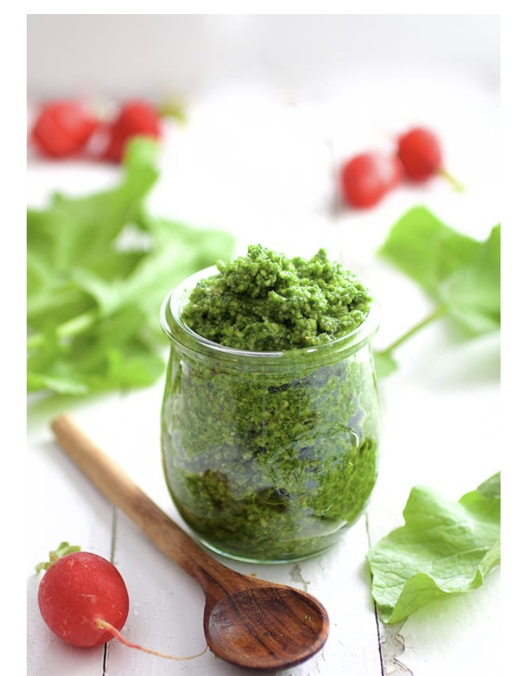 Radish Greens Pesto